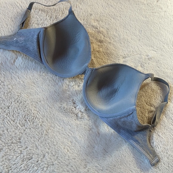 Victoria’s Secret | Gray Cotton Lingerie Lined Perfect Coverage Bra | 36DD - Picture 9 of 13